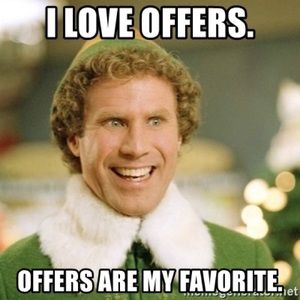 Make me a reasonable offer! I’m here to sell!